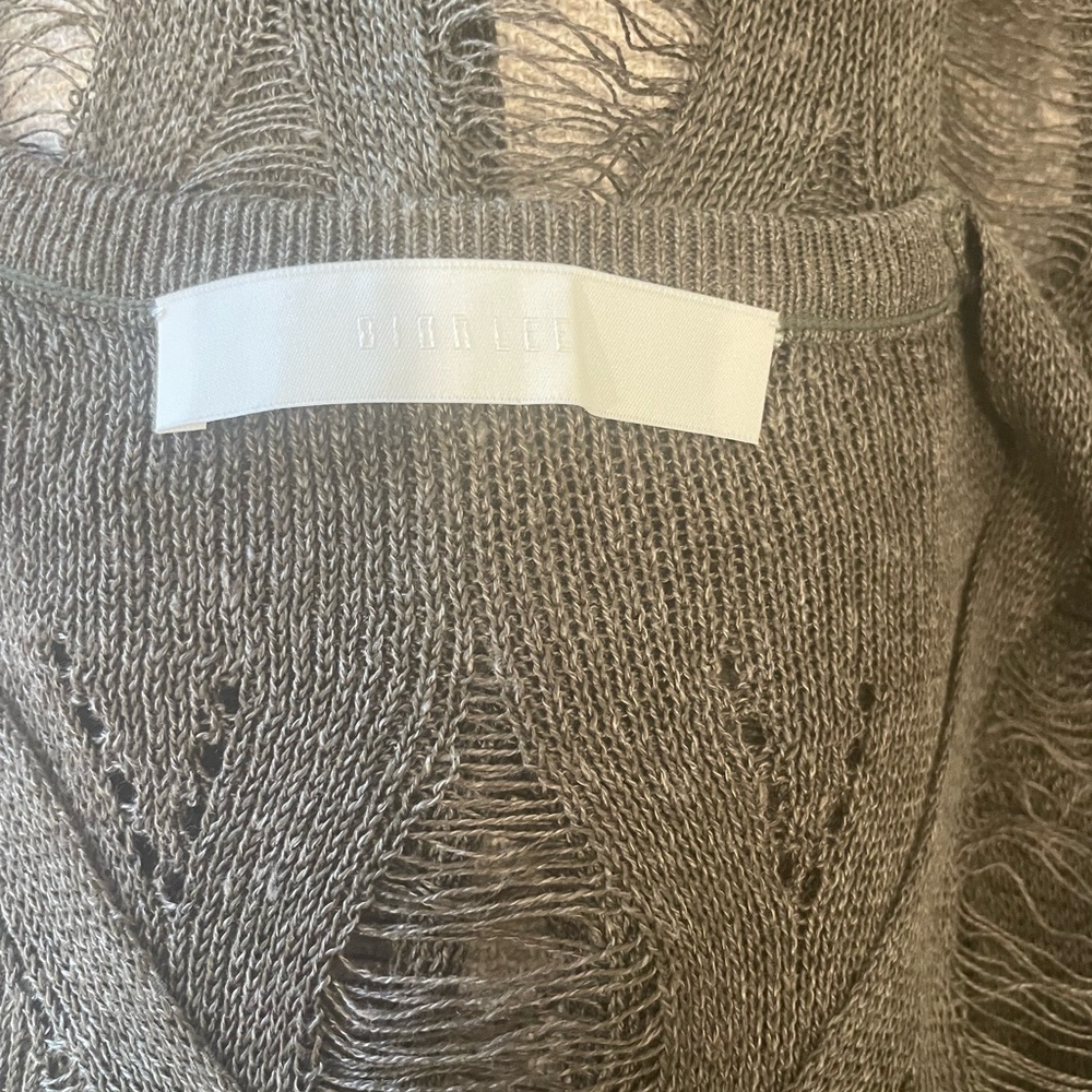 2022 spring Dion Lee NET DISTRESSED MINI Dress - Picture 7 of 12
